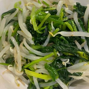 簡単すぎる！！レンジでモヤシのナムル